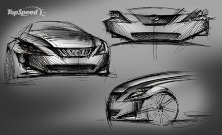 Lexus IS, bozzetti
