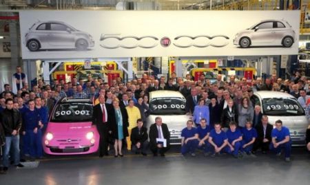 Prodotta la Fiat 500 numero 500.000