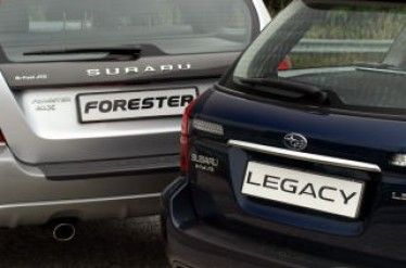 Subaru Forester e Legacy GPL