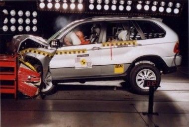 Una prova al Crash Test di EuroNcap
