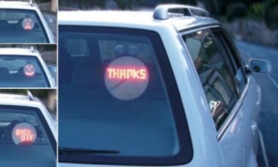 allaguida.it - Fiat 500 con emoticon sul lunotto