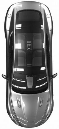 aston martin rapide tetto panoramico