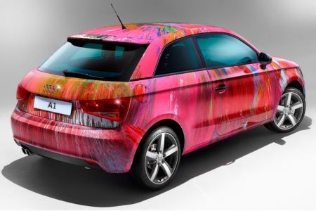 Audi A1 rosa