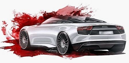Audi R4 e-tron - bozzetto