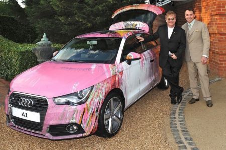 Audi A1 Pink