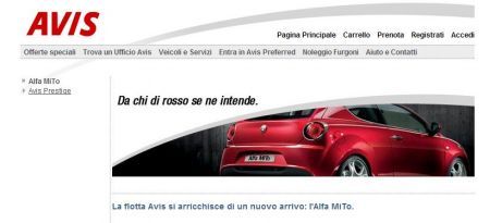 Alfa Romeo Mito e Avis