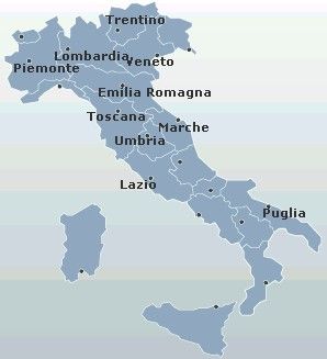 Una sorta di mappa per reperire il distributore di carburanti meno costoso d'Italia