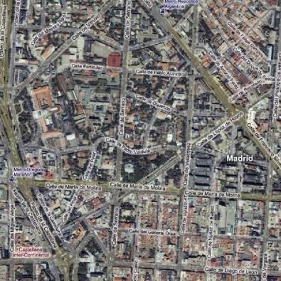 Una mappa del navigatore Blusens