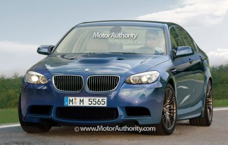 bmw m5 2011 - render