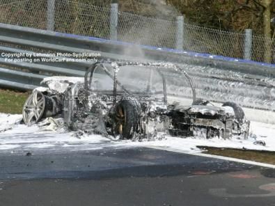 Le Audi bruciate