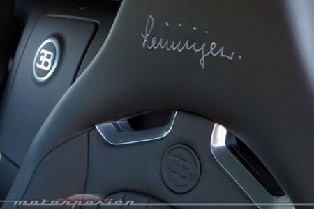 bugatti veyron centenaire sedile
