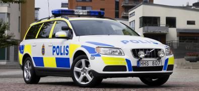 Volvo V70 alla Polizia Svedese