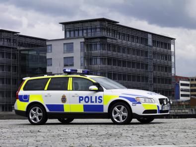 Volvo V70 alla Polizia Svedese
