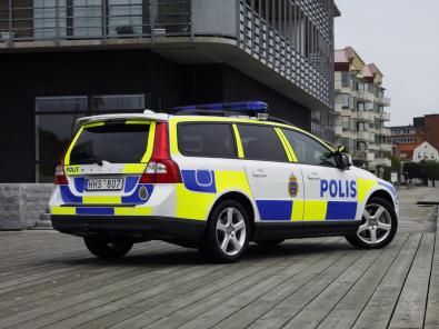 Volvo V70 alla Polizia Svedese