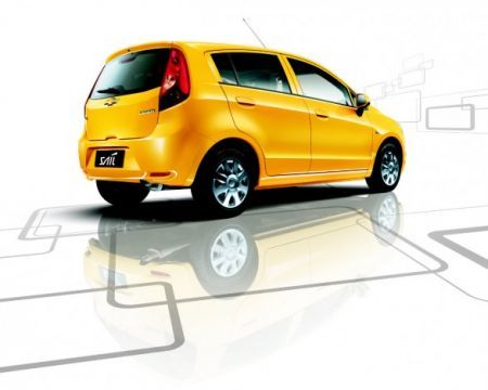 Chevrolet Sail Hatchback - posteriore