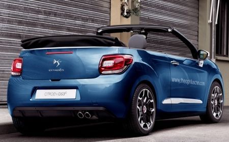 Citroen DS3 Cabrio render
