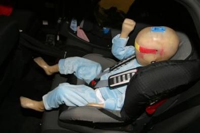 La Ford Mondeo alle diverse prove dell'Euroncap