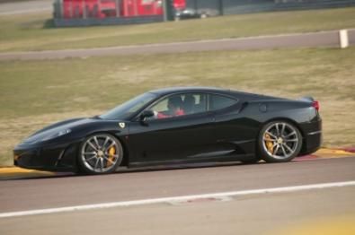 La Ferrari F430 Scuderia colore nero