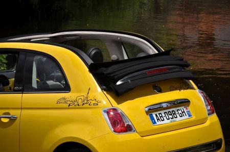 fiat 500 auto gay