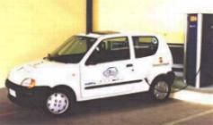 Una Fiat 600 elettrica, la stessa che, presumibilmente, hanno utilizzato i Comuni di Palermo e Catania, inutilimente