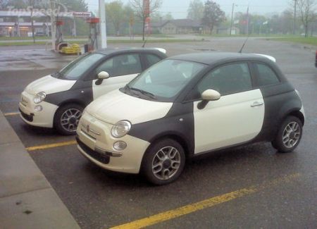 Fiat 500 USA - foto spia