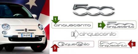 Fiat 500 logo