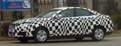 La Geely potrebbe presto presentare una berlina medio-grande