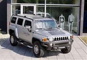 L'Hummer H3 utilizzato dallo stilista Calvin Klein