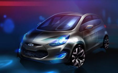 Hyundai ix20 - bozzetto