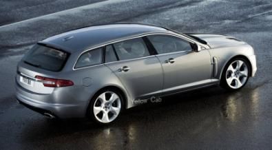 La Jaguar XF Estate