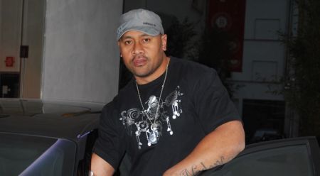 Il campione di rugby Jonah Lomu