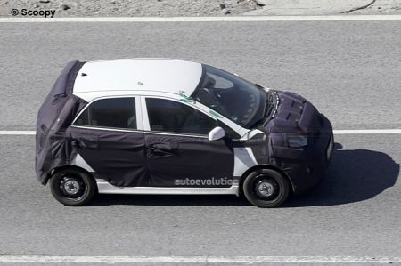 Kia picanto 2012 - foto spia