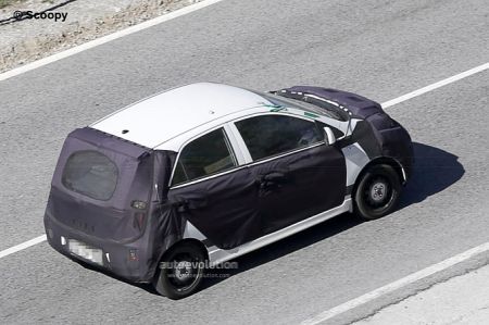 Kia picanto 2012 - foto spia