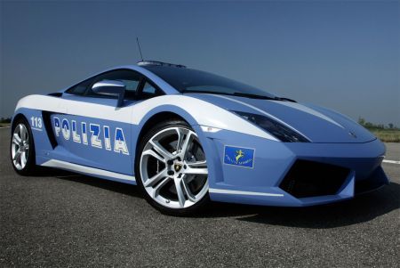 Lamborghini Gallardo polizia