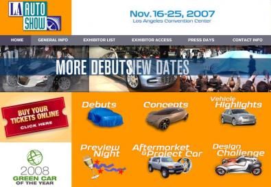 Il Salone dell'Auto di Los Angele 2007