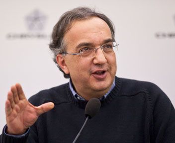Sergio Marchionne CEO Fiat & Chrysler Group