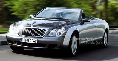 La Maybach Cabrio esposta al Salone di Dubai