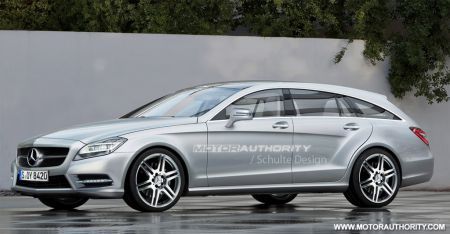 Render Mercedes Benz Shooting Brake