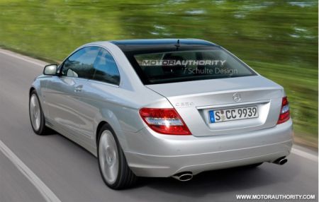 Mercedes Classe C Coupé - render