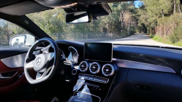 mercedes classe c coupe interni