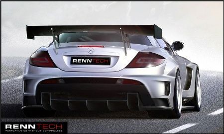 Mercedes McLaren SLR Renntech 777 dietro