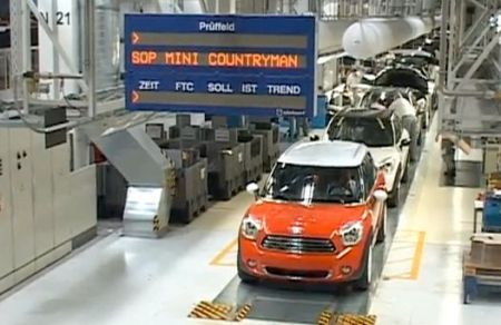 mini countryman prodotta