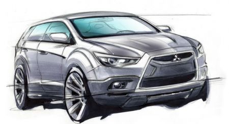 Mitsubishi nuova crossover compatta nel 2010