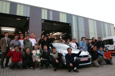 Nissan GT-R 2010 record nurburgring