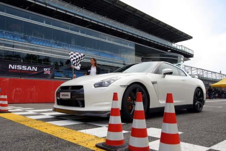 Nissan GT-R a Monza