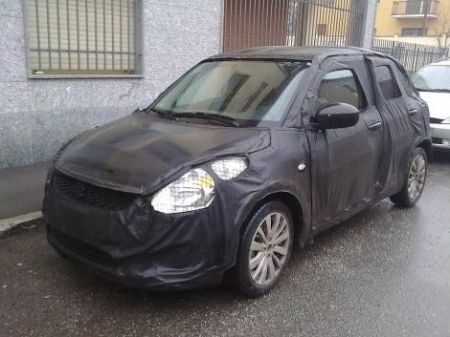 Suzuki Swift 2011 foto spia