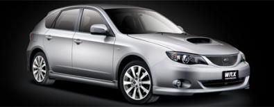 La Subaru Impreza con nuovo frontale