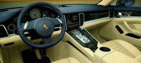 Porsche Panamera interni