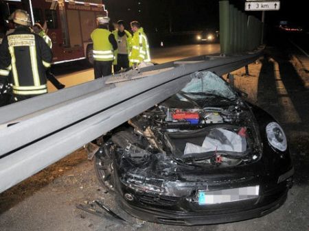 Porsche 911, incidente