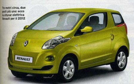 City car elettrica Renault